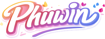 Logo thương hiệu phuwin nền xanh